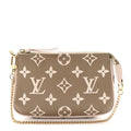 Empreinte Spring in the City Mini Pochette Accessories Kaki Beige Cream