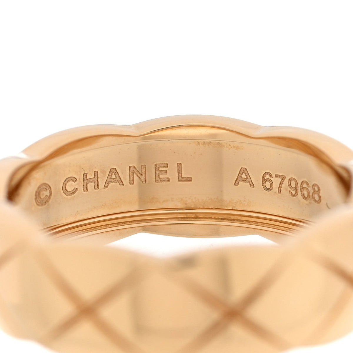 18K Yellow Gold Small Coco Crush Ring 55 7.25