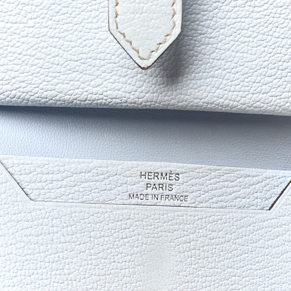 Chevre Mysore Mini Bearn Wallet Bleu Brume