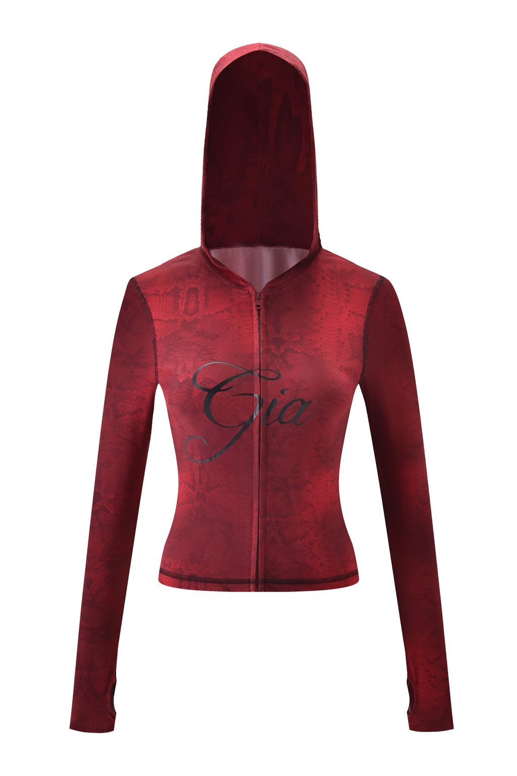 BLARE HOODIE - RED SERPENTINE