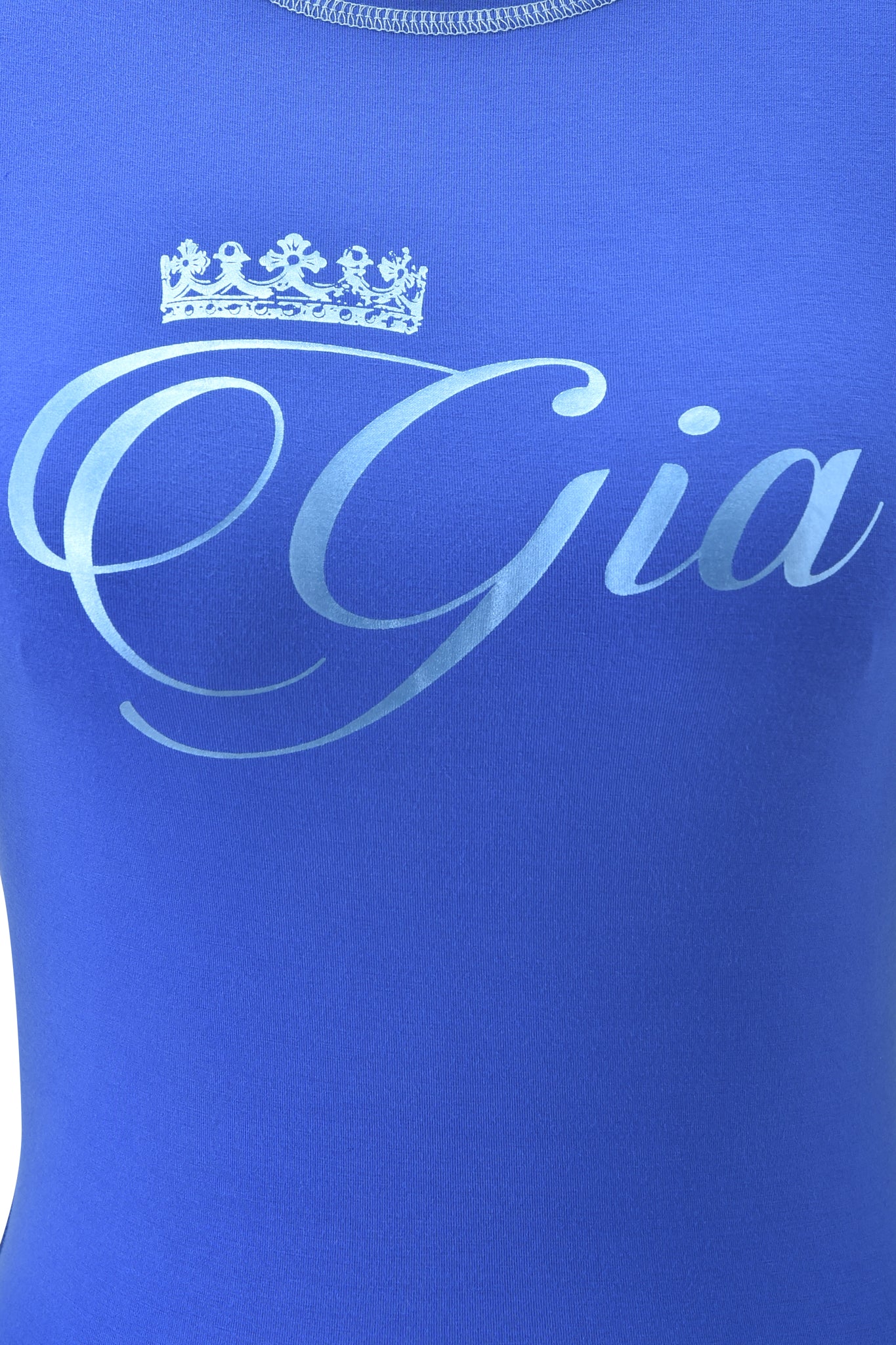 BLARE FORM TEE - COBALT FOIL