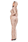 BLARE TRACKPANT - NEUTRAL : LEOPARD : WILD CARD