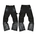 Gallery Dept Paint‑Splatter Black Carpenter Flare Denim Jeans