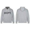 GALLERY DEPT autumn new flame letter print men's and women's loose casual pure cotton hooded sweatshirt jacket (41)