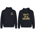 GALLERY DEPT autumn new flame letter print men's and women's loose casual pure cotton hooded sweatshirt jacket (15)