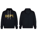 GALLERY DEPT autumn new flame letter print men's and women's loose casual pure cotton hooded sweatshirt jacket (40)