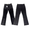 Gallery Dept Black Patchwork Carpenter Flare Denim Jeans