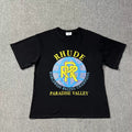 Rhude Worldwide Racing Champions Paradise Valley Graphic Tee Black