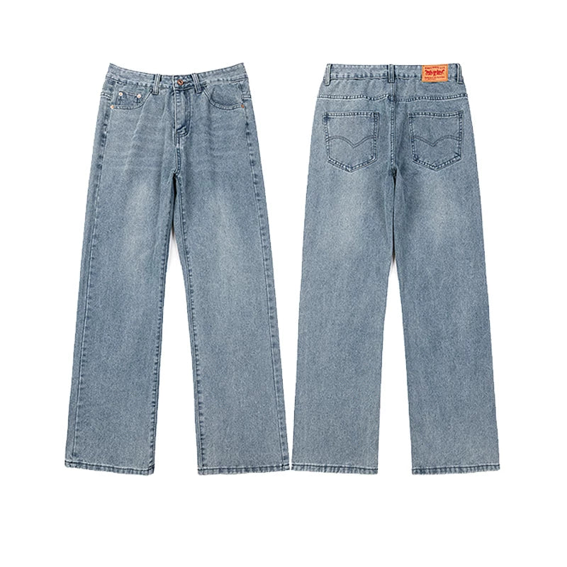 Gallery Dept Light Wash Wide‑Leg Denim Jeans