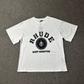 Rhude East Hampton Crest Graphic Tee White
