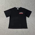 Rhude Mountain Logo Chest Graphic Tee Black
