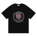Rhude Eagle Laurel Crest '21 Storms Never Last Graphic Tee Black