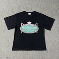 Rhude Hotel de Rhude French Riviera Vintage Graphic Tee Black