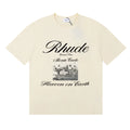 Rhude Monte Carlo Grand Prix Vintage Photo Graphic Tee Cream