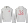 GALLERY DEPT autumn new flame letter print men's and women's loose casual pure cotton hooded sweatshirt jacket (20)