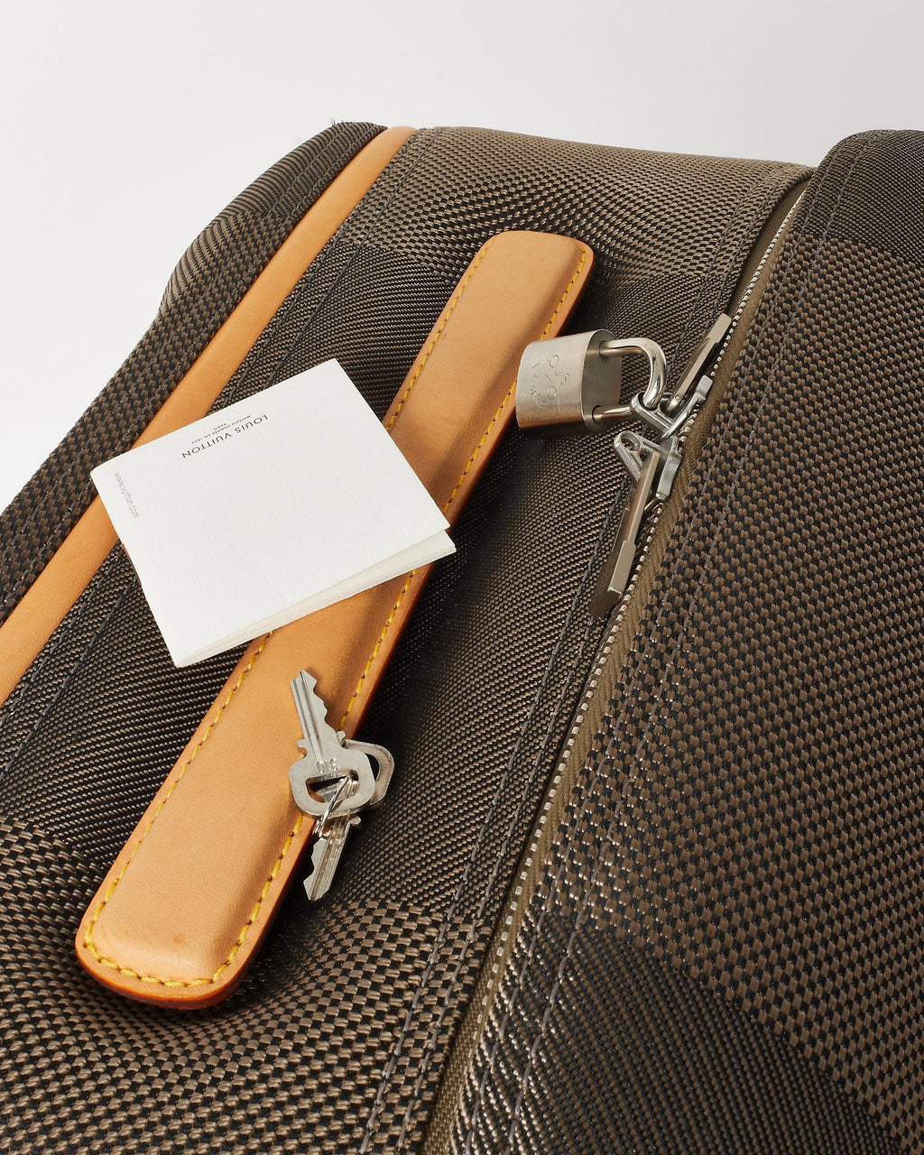 Louis Vuitton Grey/Brown Damier Geant Canvas Conquerant 65 Rolling Luggage