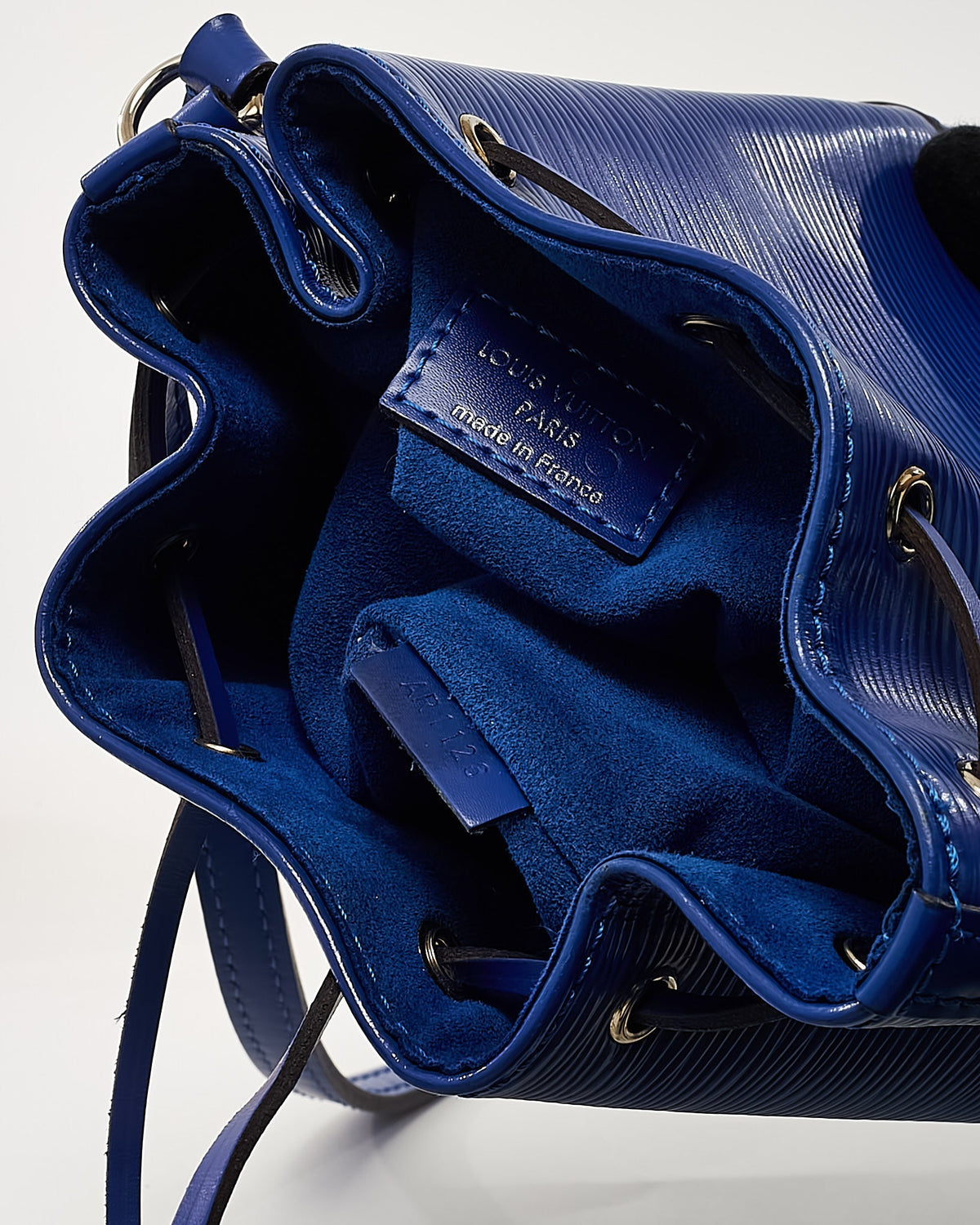 Louis Vuitton Blue Epi Leather Nano Noé Shoulder Bag