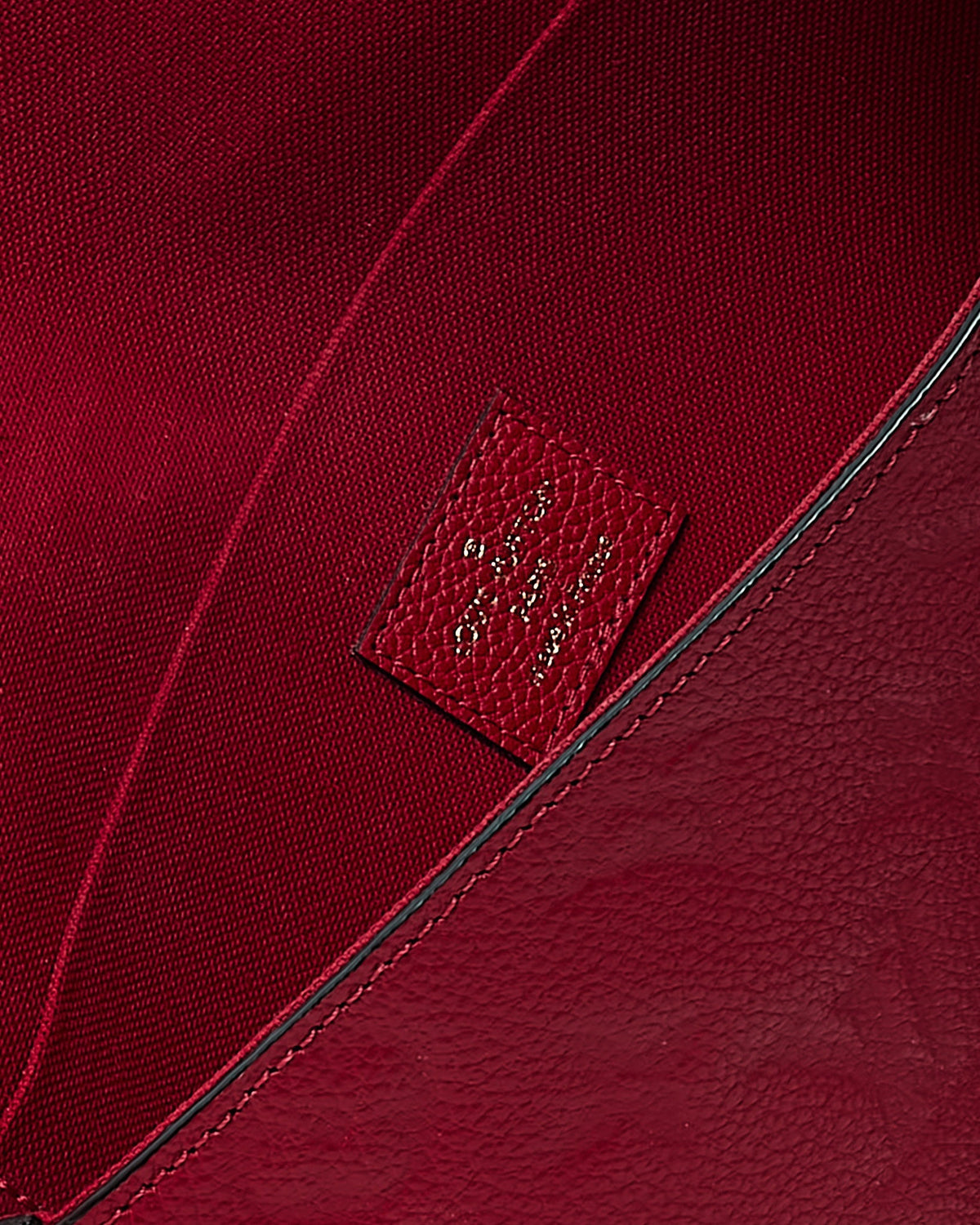 Louis Vuitton Red Monogram Empreinte Leather Felicie Pochette Crossbody Bag