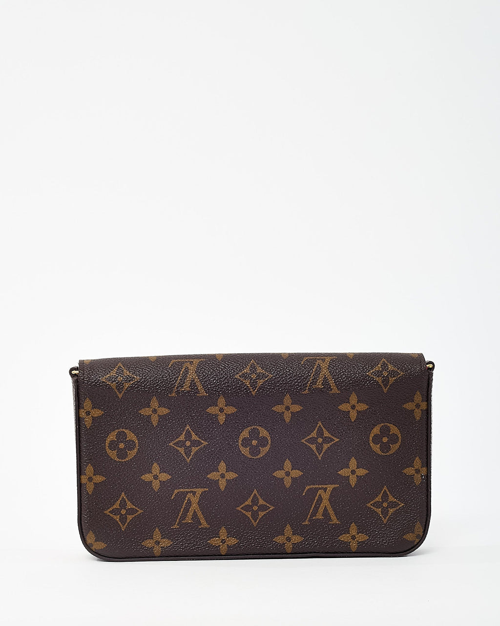 Louis Vuitton Monogram Coated Canvas Felicie Pochette Crossbody Bag