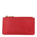 Epi Key Pouch Castillan Red
