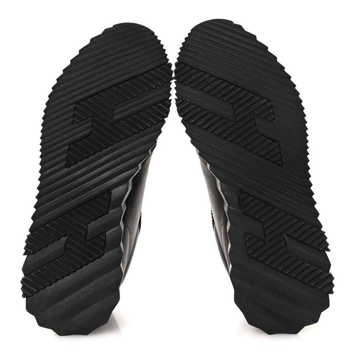 Goatskin Suede Goatskin Mens Bouncing Sneakers 43.5 Black